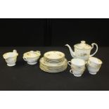 Noredargee Japanese tea service with place settings for six (qty)