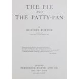 Beatrix Potter, The Pie and the Patty Pan, First edition 1905, Frederick Warne & Co, red cloth