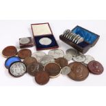 An intriguing collection of medals, from the family of medallist William Joseph Taylor, to include