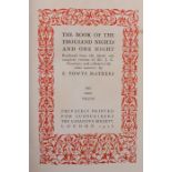 The Book of a Thousand Nights and One Night, Rendered into English by Powys Mathers, privately