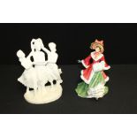 Royal Doulton figure 'Winter Time' HN3622, figure depicting the three graces (2)