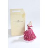 Coalport Ladies of Fashion series figure, "Belinda", with original box