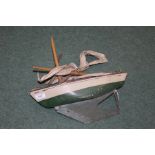 Scratch built pond boat, named Brian, 34cm long