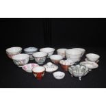 Collection of Chinese bowls, with various designs, (qty)