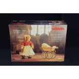 Marklin boxed doll and pram.