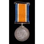 British War Medal 1914-1918 (831 PTE. T.J. PRIOR. RIF. BRIG.) medal card ref. WO 72/16/93029