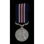 George V Military Medal, unnamed, possibly erased