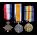 First World War trio, to include 1914-15 Star, British War Medal, Victory Medal, (98850. PNR. S.P.