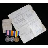 First World War Military Medal grouping, George V Military Medal (124057 CPL.F.W. ADAMS. 204/SGE BY.