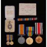 First World War pair, 1914-1918 British War Medal and Victory Medal ( B-19812 SJT. C.C. MCKEAND. R.