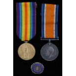 First World War pair, 1914-1918 British War Medal and Victory Medal ( ASST. NURSE. G.I. WHITE),