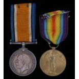 First World War pair, 1914-1918 British War Medal and Victory Medal ( 51974 PTE. 1. C.F. CHATER. R.