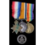 First World War Trio, 1914-15 Star ( 20978 SPR. W. BANKS. R.E. ), 1914-1918 British War Medal,