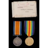 First World War pair, 1914-1918 British War Medal and Victory Medal ( M-274315 A.CPL. H. MILLIGAN.