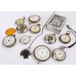 Pocket watches, to include Ingersoll, Sekonda, Amida, stopwatches, etc, (qty)