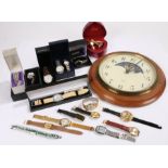 Collection of wristwatches, to include Lorus, Aviam Sekonda, Philip Mercier, etc, also together with