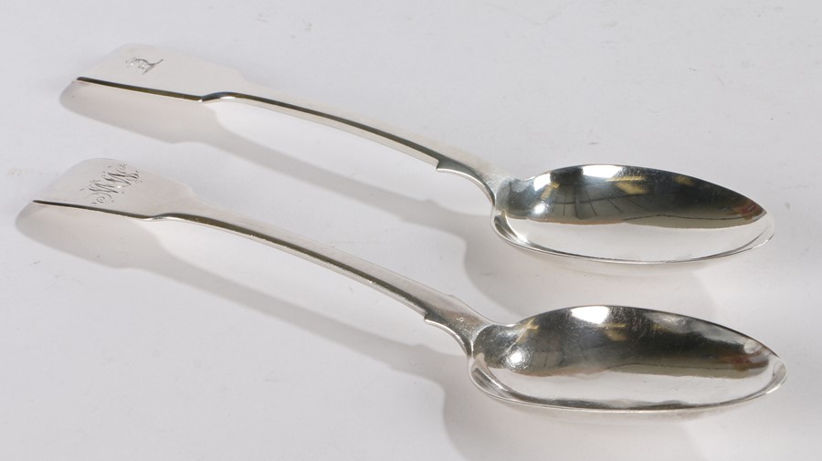 George III silver tablespoon, London 1778, maker William Eley and William Fearn, the handle