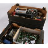 A very large and extensive collection of Meccano parts, to include multiples of various parts