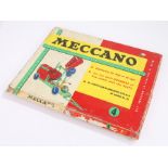 Meccano Outfit No 4, boxed