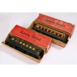 Hornby No 2 Pullman carriage, Zenobia, boxed and together with the Hornby Riviera Blue Coach, boxed,