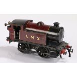 Hornby O Gauge clockwork Type 101 0-4-0 Tank Locomotive, in LMS lined maroon livery, RN 2270