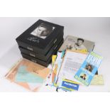 Elvis memorabilia. Boxed Magazines, Photo book and ephemera.