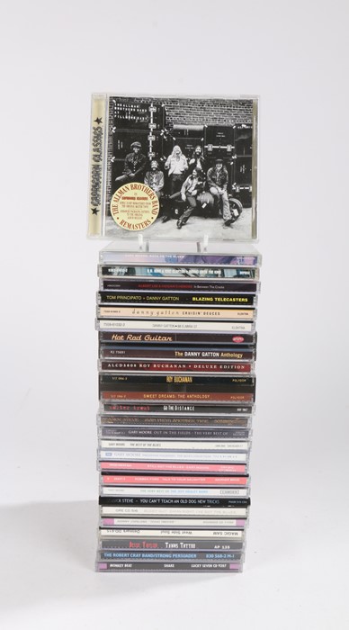 25x Blues/Rock Compilation CDs. Artists to include Allman Brothers, Buddy Guy, Gary Moore, Seasick