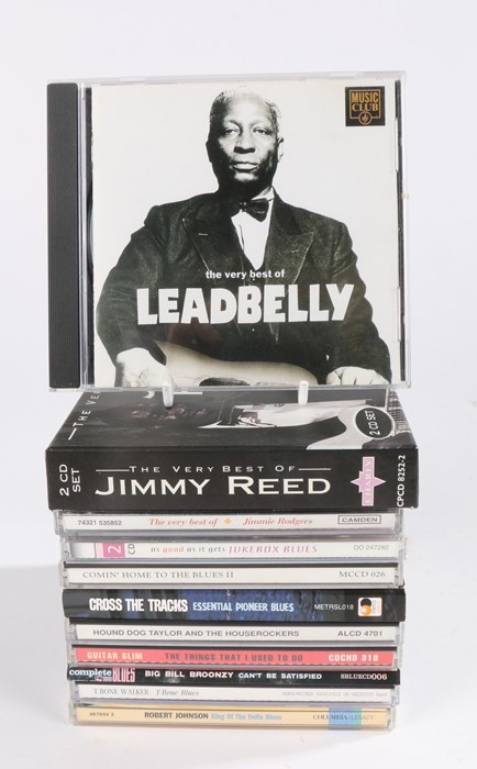 11x Blues Compilation CDs. Artists to include Leadbelly, Jimmy Reed, Big Bill Broonzy and T Bone