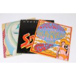 3x Rock LPs. Derek and The Dominoes - Layla (2625 005). Humble Pie - Smokin' (AMLS 64324). Various