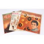 3x Elvis Presley LPs. Elvis' Golden Records (RB 16069). Elvis' Golden Records Vol.2 (RD 27159). Rock
