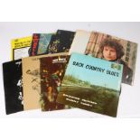 10x Folk/Rock/Blues LPs to include Bob Dylan - Blonde on Blonde (CBS 66012). Creedance Clear Water