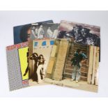 6X 1970s Rock LPs. Elvis Costello - My Aim Is True. Bob Dylan - Street LegalThe Jam - Setting