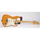 1974 Fender Stratocaster in natural finish, made in USA
