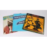 3x Reggae LPs. Eek-A-Mouse (2) - Skidip! (GREL 41). Wa-Do-Em (GREL 310). Aswad - Aswad (ILPS 9399)