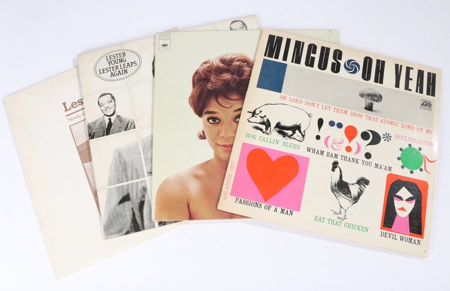 4x Jazz LPs. Charles Mingus - Oh Yeah (Atlantic P-6016A). Miles Davis - Someday My Prince Will