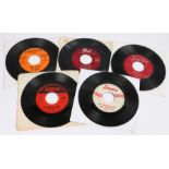 5 x Doo Wop / RnB / Pop 7" singles. The Crests - Six Nights A Week (Coed CO-509). Gabriel & The