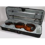 Stentor Student II viola, two piece case back, with case, music and bow