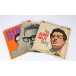 3x Buddy Holly LPs. The Buddy Holly Story (LVA 9105). The Buddy Holly Story Vol.2 (LVA 9127).