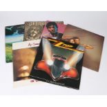 6x 70s/80s Rock LPs to include ZZ Top - Eliminator. Ry Cooder - The Slide Area. - Van Morrison -Hard