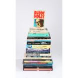 Buddy Holly books, to include Remembering Buddy, A-Z Buddy Holly and the Crickets, Buddy the