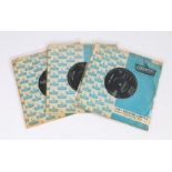 3x Eddie Cochran 7"Singles. Drive-In Show/I Almost Lost My Mind (LIB 10108). My Way/Rock And Roll