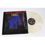 Black Sabbath 12" EP. Paranoid/War Pigs/Iron Man/Fairies Wear Boots (12 NEX 01) on clear vinyl