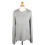 Ed Sheeran's grey sweater, size large. All of the Ed Sheeran Collection has come from Ed Sheeran