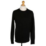 Ed Sheeran's Amongst Few black sweater with embroidered Arabic script, size medium. All of the Ed