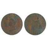 British Token, copper Halfpenny, 1795, Brunswick Halfpenny, Payable at J. Kilvingtons