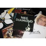 9 x mixed LPs. Glen Campbell, Neil Diamond, FrankSinatra, Barry Manilow