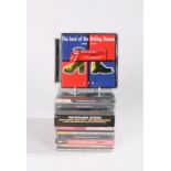 10 x mixed CDs, to include The Rolling Stones compilations and The Dave Brubeck Quartet