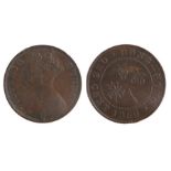 Victoria Hong Kong One Cent, 1866