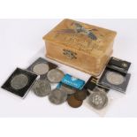 Collection of coins, to include commemorative crowns, Churchill, Queen Mother, Charles and Diana