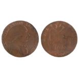 British Token, copper Halfpenny, 1792, John Wilkinson Iron Master